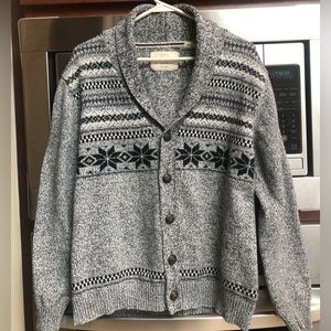 Weatherproof
Weatherproof Mens Fair Isle Cardigan Sweater, Style size large,